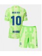 Barcelona Ansu Fati #10 Ausweichtrikot für Kinder 2024-25 Kurzarm (+ Kurze Hosen)